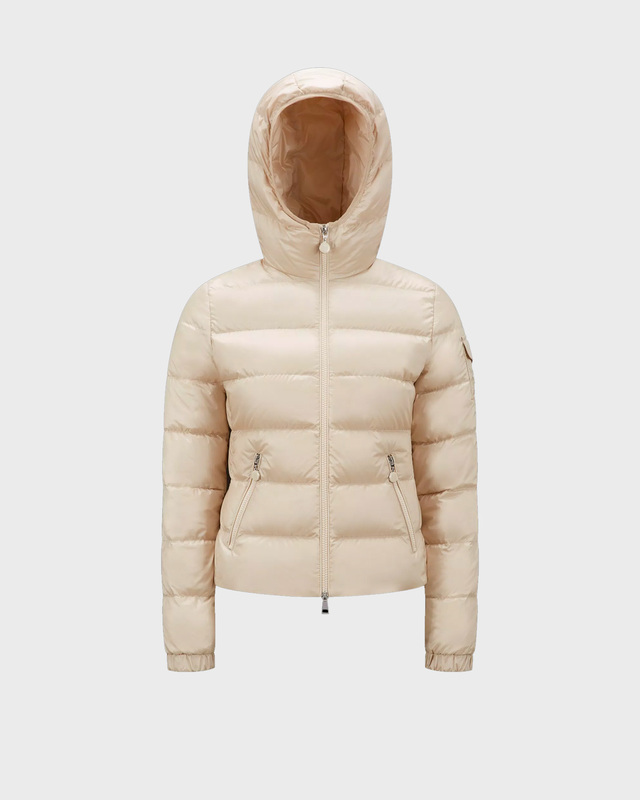 Moncler Jacket Gles Giubbotto Beige MONCLER 2 (M)