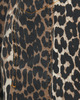 Ganni Jacket Leopard Print Denim Leopard 40
