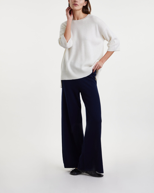 LISA YANG Sweater Camille White 1 (S-M)