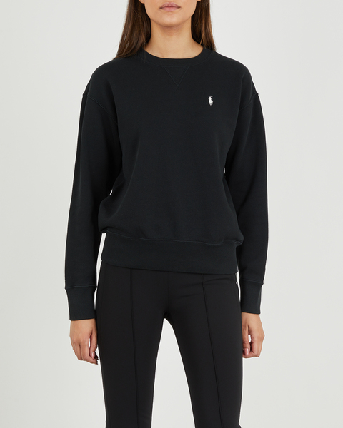 Sweater Ls Po Long Sleeve Knit Svart 1
