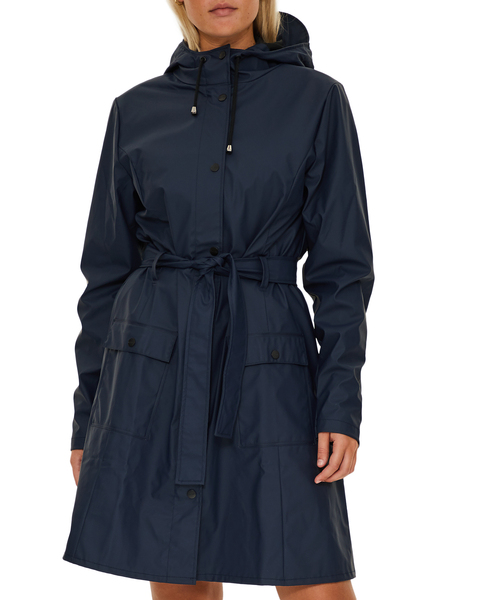 Raincoat Curve jacket Blå 1