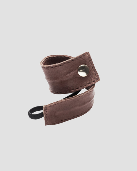 Hårband Leather Short Bendable Brun ONESIZE 1