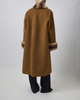 Malina Kappa Anouk Yve Faux Fur Wool Camel 36