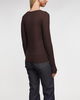Dagmar Top Lyocell Long Sleeve Chocolate XS
