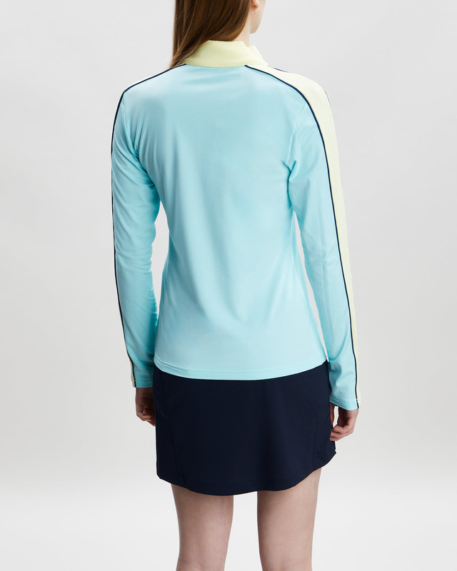 J Lindeberg Tröja Tamara Mid Layer Blå XL