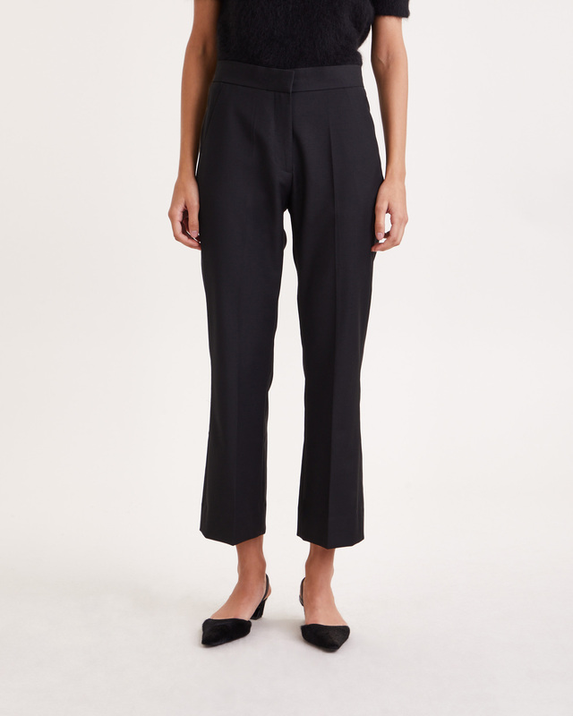 Dagmar Byxor Kick Flare Svart 34