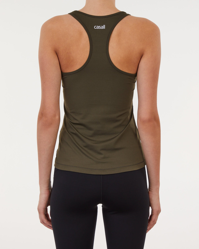 Casall Topp Essential Racerback Grön 44