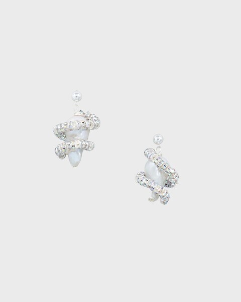 La Lune Earrings Silver ONESIZE 1