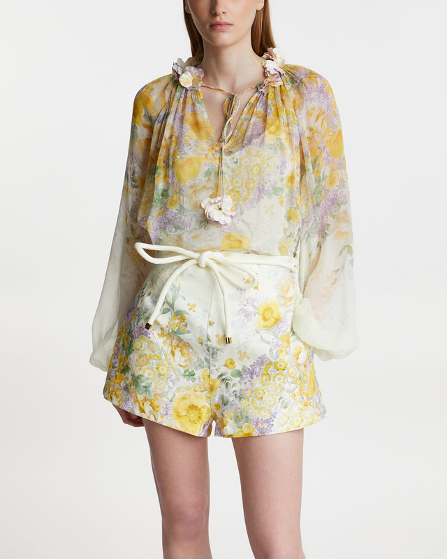 Zimmermann Blouse Harmony Billow Gul 3 (L-XL)