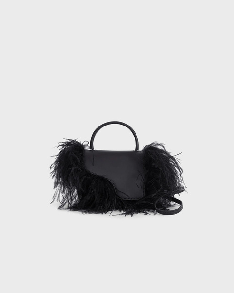 Bag Montalcino Black Vacchetta/Feathers Black ONESIZE 1