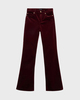 7 For All Mankind Bukser THE LEGGY BOOTCUT Velvet Burgundy 29