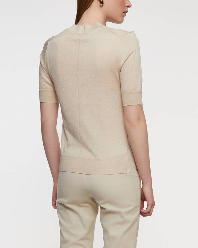 JOSEPH Kofta Superfine Cotton Silk Beige S