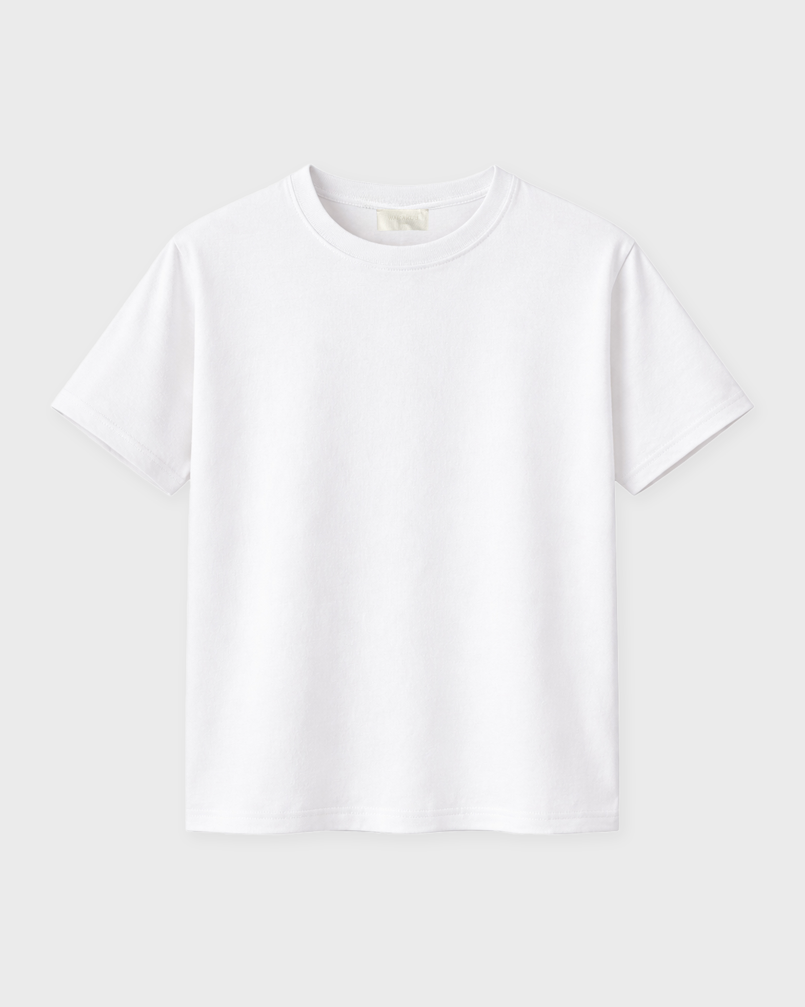 Wakakuu Icons Women's White T-Shirt Elsy Cotton Xs