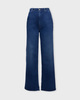Mother Denim Jeans The Major Zip Sneak  Washed blue 24