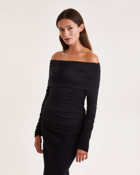 Topp Maya Off Shoulder Svart 1