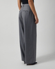 Malina Trousers Yana Tailored Wide  Grey 38