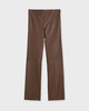 By Malene Birger  Florentina Trousers Long Leather Brown 38