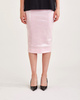 ROTATE Birger Christensen Skirt Sequin Midi Pencil Rosa 34
