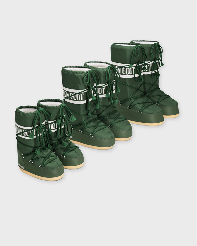 Moon Boot Boots MB Icon Nylon Mörkgrön 39-41