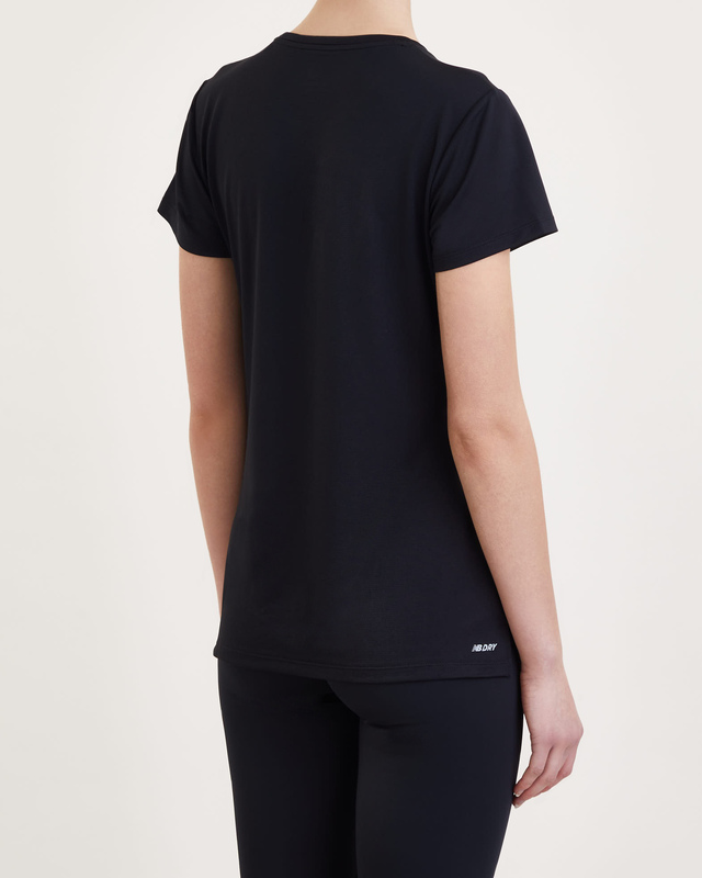 New Balance T-shirt Core Run Short Sleeve Svart S