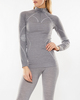 Falke Sport Underclothing WT Zip Shirt  Grå XL