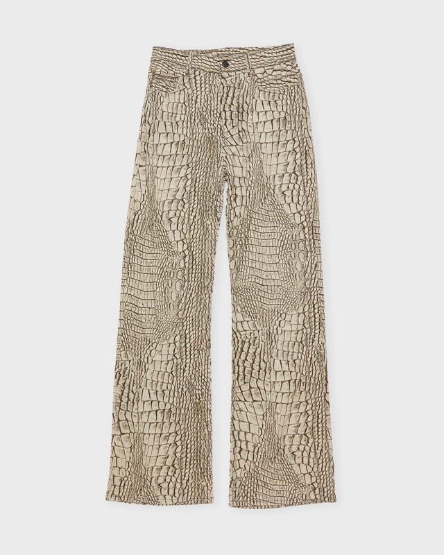 Acne Studios Byxor Printed Relaxed  Grå 40