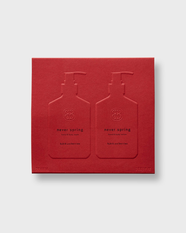 Björk and Berries  Hand & Body Duo Never Spring Transparent ONESIZE