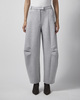 ROTATE  Pants Scuba Cargo Grey Melange XS