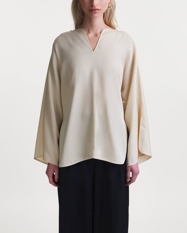 By Malene Birger Blouse Calias Vanilla 36