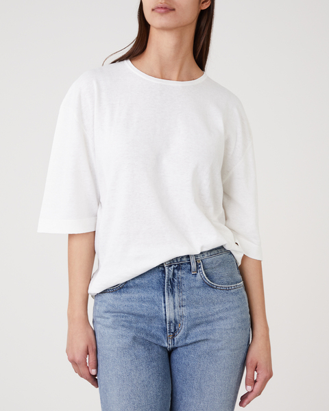 T-shirt Joey Knitted Tee  Offwhite 1