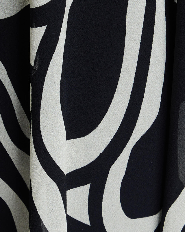 Rodebjer Caftan Agave Cosmic Bloom Black ONESIZE