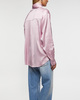 Acne Studios Skjorta Layered Satin Scarf Rosa 36