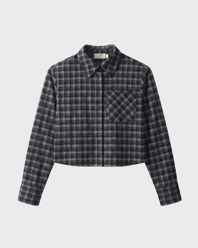 Wakakuu Icons Skjorte Pane Grey L
