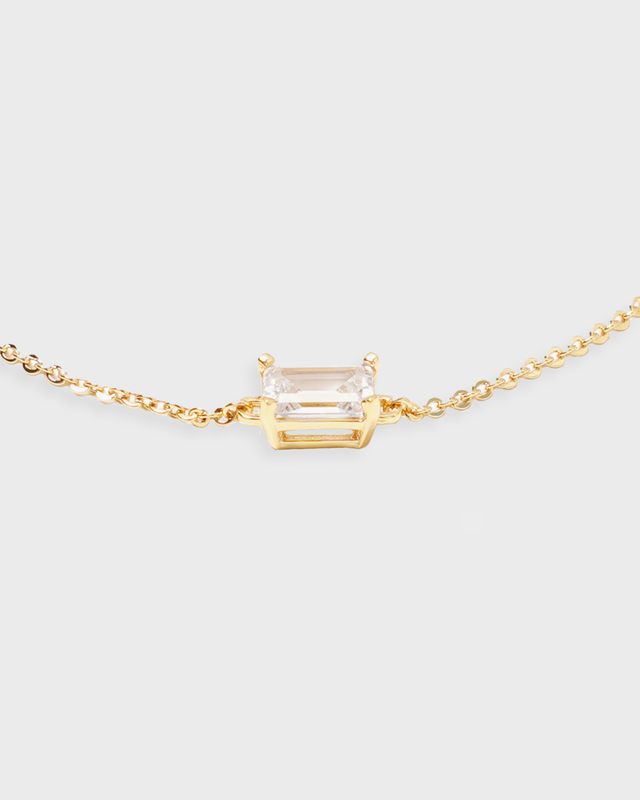 Izabel Display Armband One Stone Vit ONESIZE