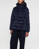 Moncler Jacket Barante Blue MONCLER 0 (XS)