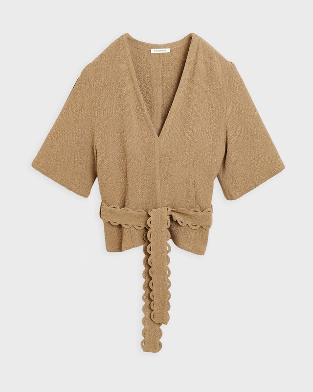 By Malene Birger Blouse Ullas Ljusbrun 42