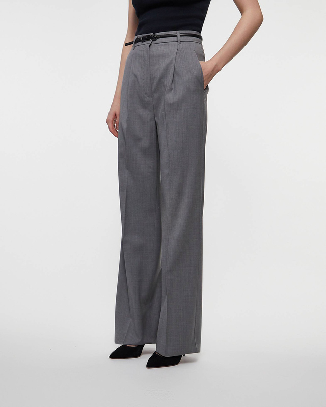 Max Mara Studio Byxor Anfora Grå IT 46 (EUR 40)