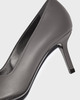 Acne Studios Klackskor Leather Pump Mörkgrå EUR 41