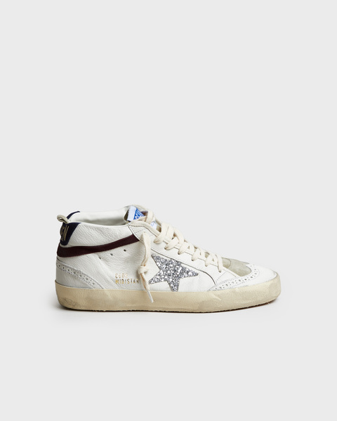 Sneakers Mid Star Glitter Blå/vit 1