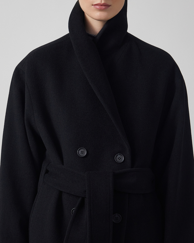 Dagmar Kappa relaxed wool Svart 36