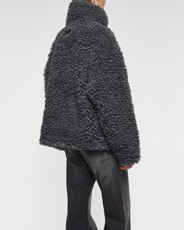 Acne Studios Jacka Faux Fur Bomber Grå XS