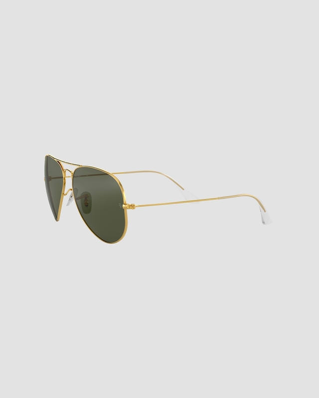 Ray-Ban Sunglasses Aviator Metal 58 Gold ONESIZE