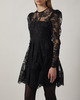 Malina Dress Leoni Lace Mini  Black 36