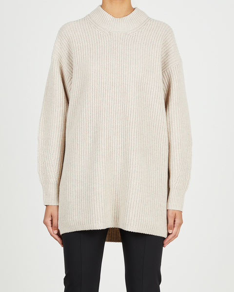 Wool Sweater Disma Oyster 1
