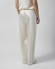Almada Trousers Bias Satin  Vanilla S