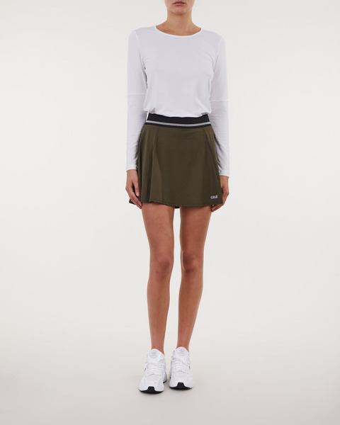 Skirt Court Elastic Green 2