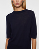 Wakakuu Icons T-Shirt London Merino Wool Navy S