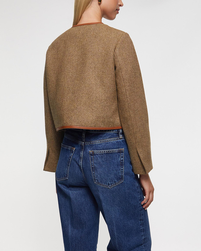 Malina Jacket Ninette Dressed Wool Taupe 34