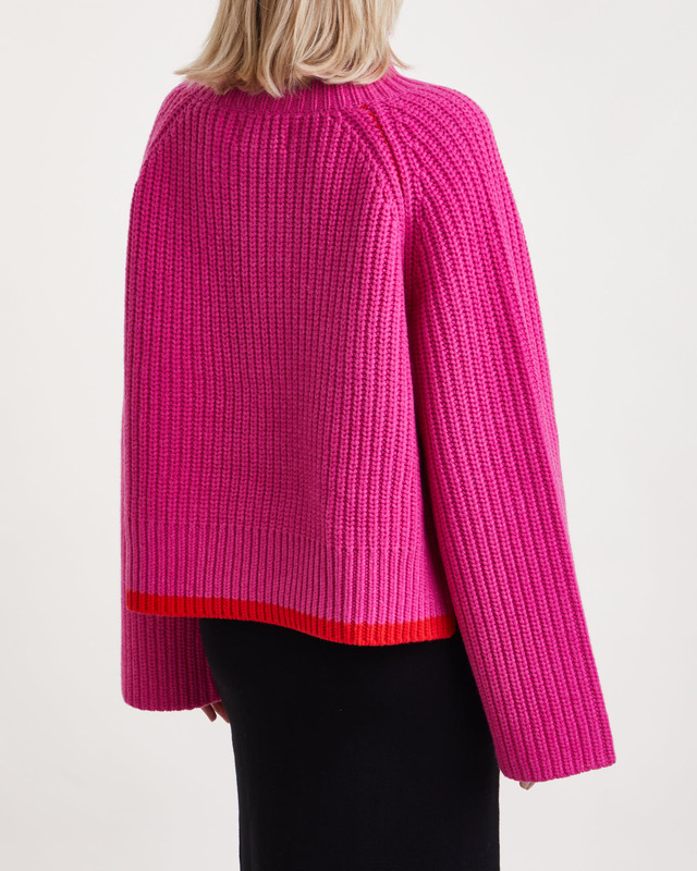 Stand Studio Tröja Cropped Ribbed Rosa XXS/XS