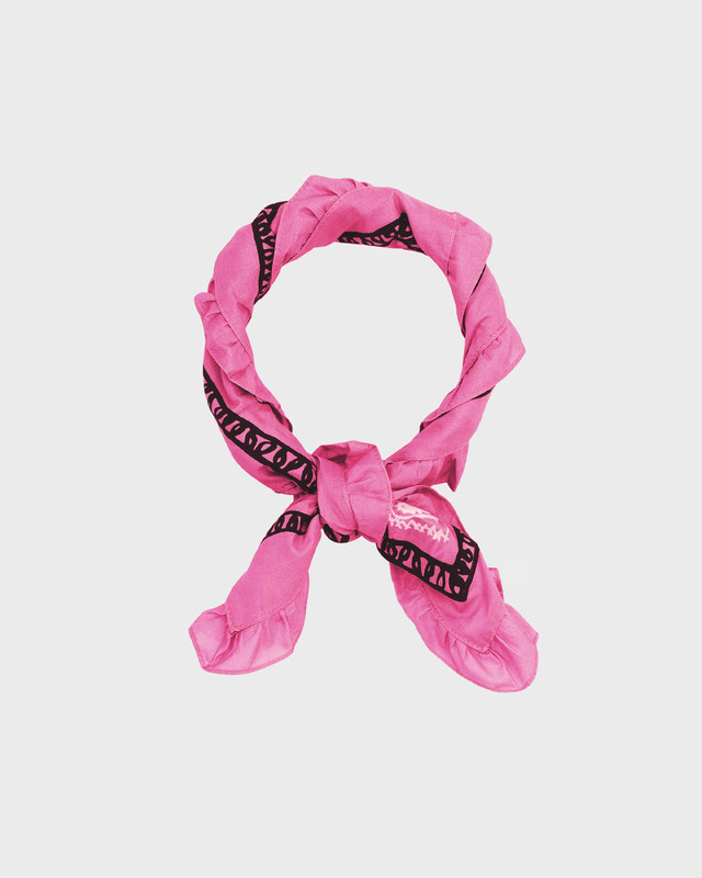 Ganni Bandana  Pink ONESIZE